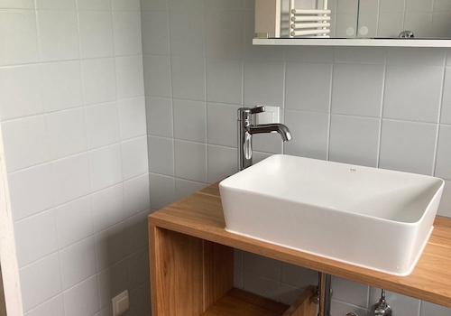 Badezimmer renoviert