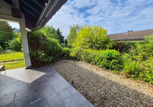 überdachte Terrasse