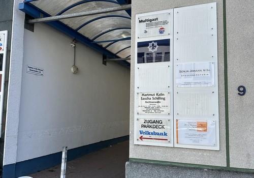 Werbebeschilderung