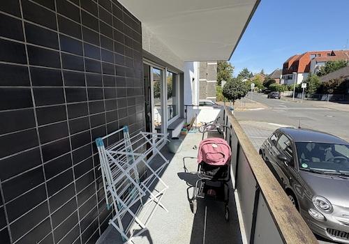 Balkon...