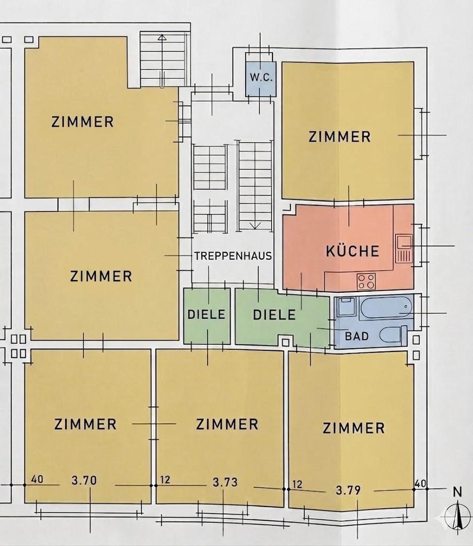Grundriss ( 3. OG.)