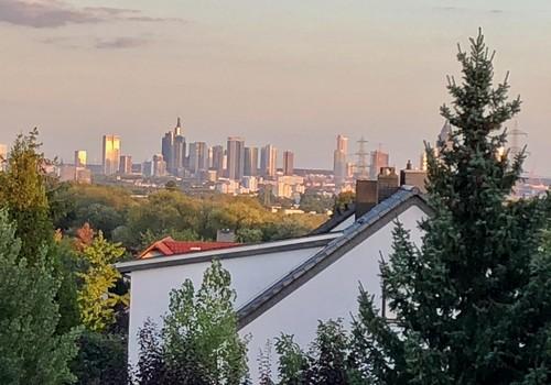 Blick vom DG auf Frankfurt