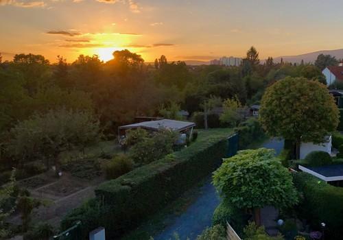 Sonnenuntergang Gaube