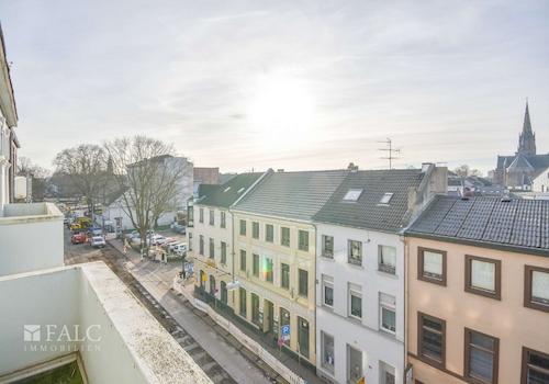 Blick vom Balkon