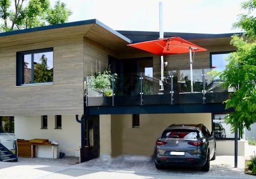 Terrasse 1 mit Carport