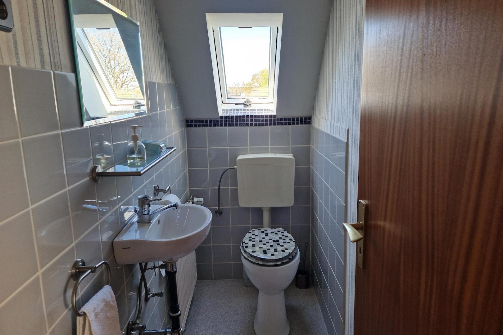 WC im Dachgeschoss