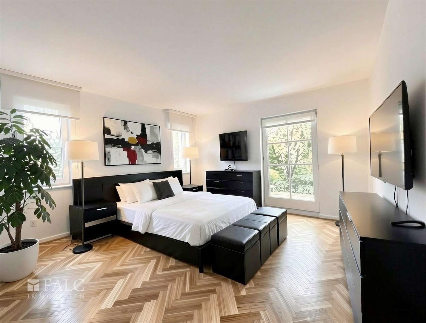 Schlafzimmer - gestaged