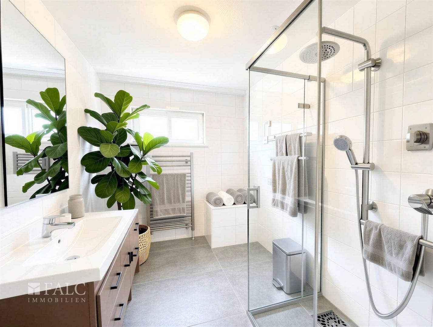 Badezimmer - gestaged