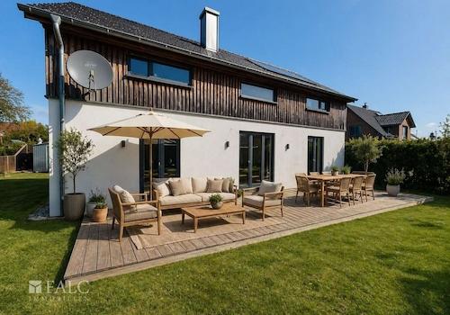 Terrasse mit Gestaltungsmöglichkeit