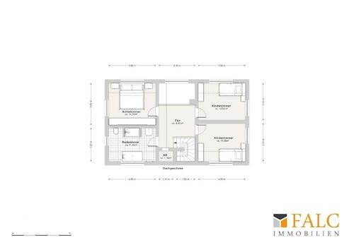 Grundriss Obergeschoss