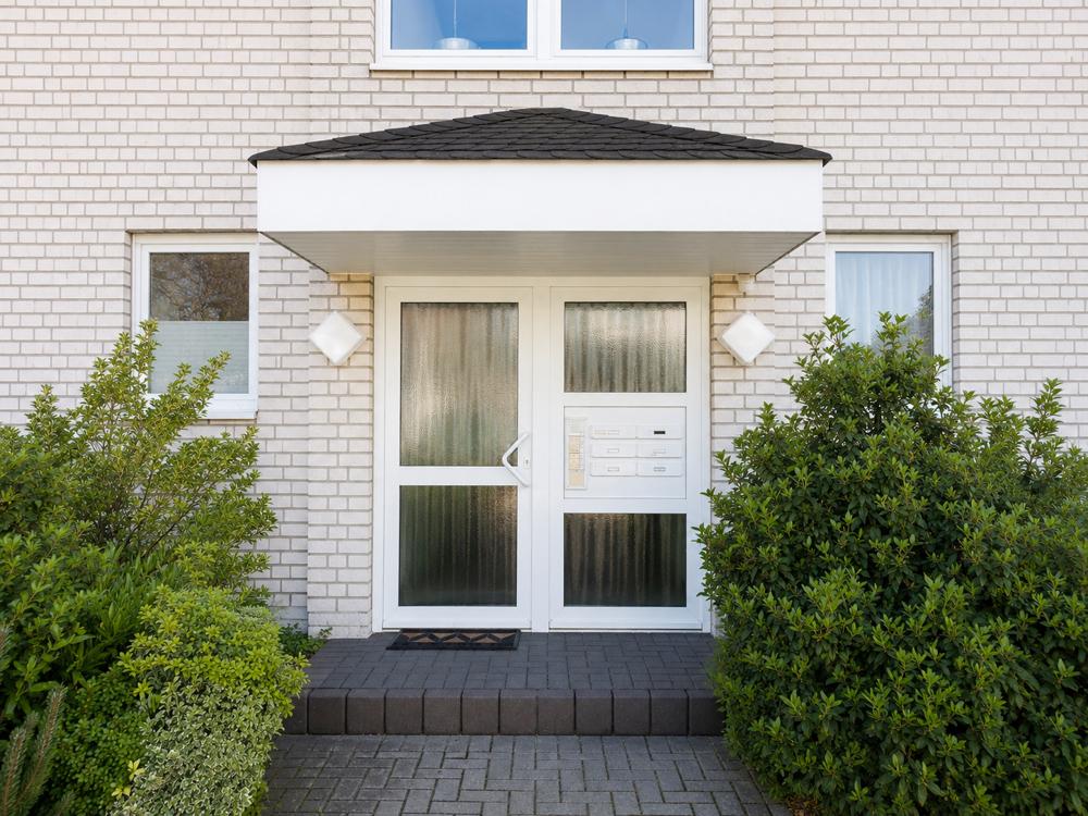 Gepflegter Hauseingang