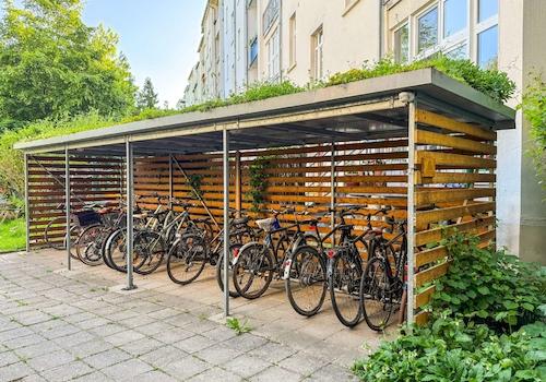 Fahrrad Carport