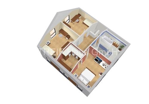 Großburgwedel FAMILY-XL brownwood 3D-DG-b