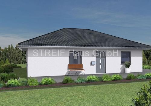 CREMLINGEN Winkel-BUNGALOW-III b 3D-Eingang