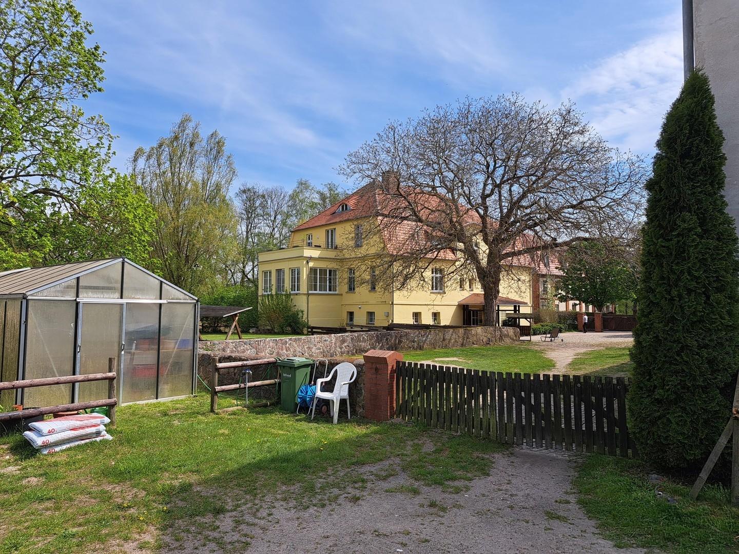 Blick auf Innenhof