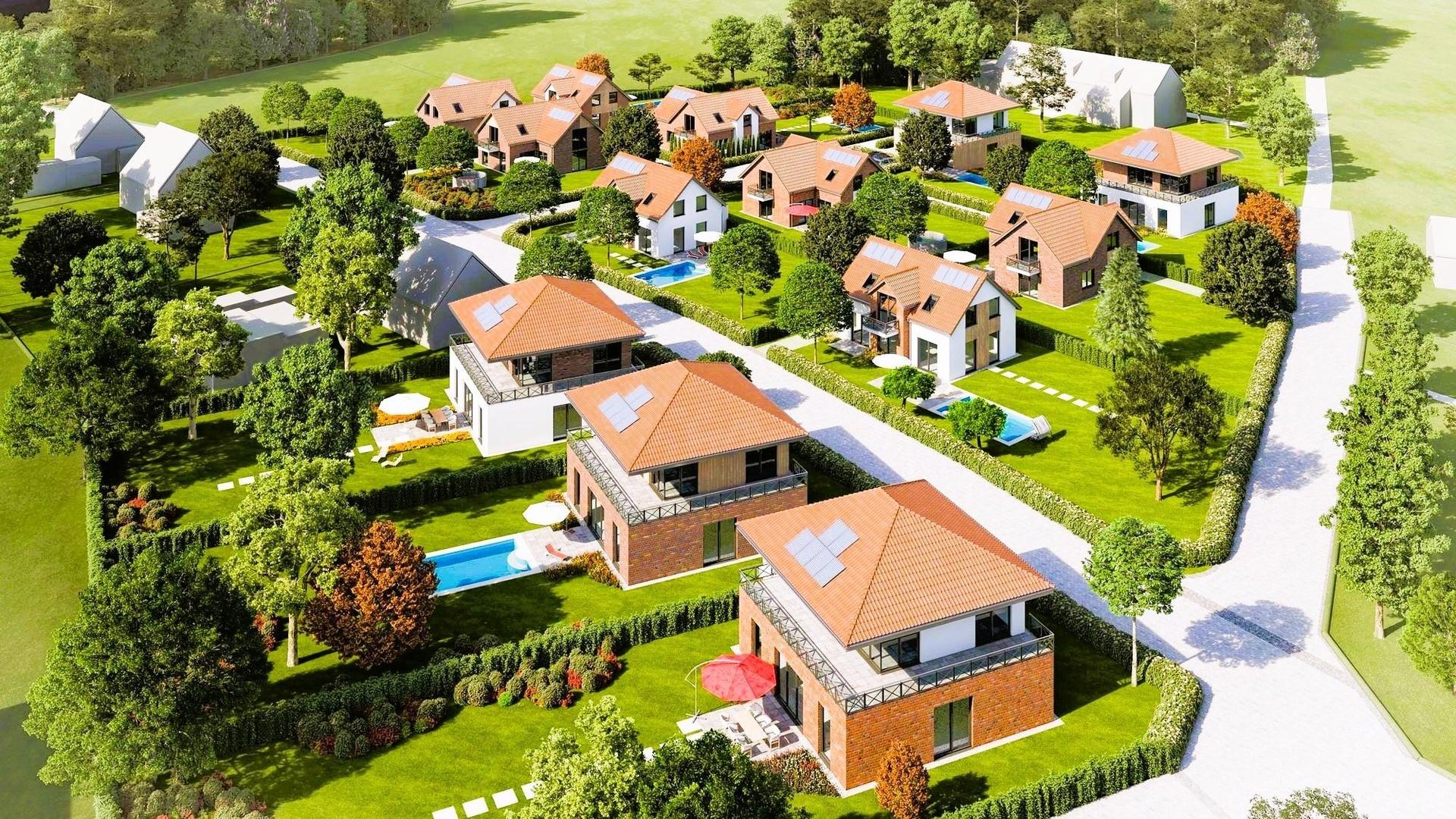 Visualisierung Baugebiet