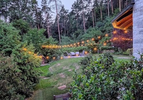 Garten abends