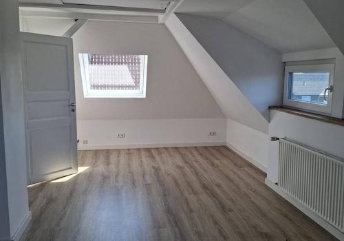 Wohnzimmer im Dachgeschoss