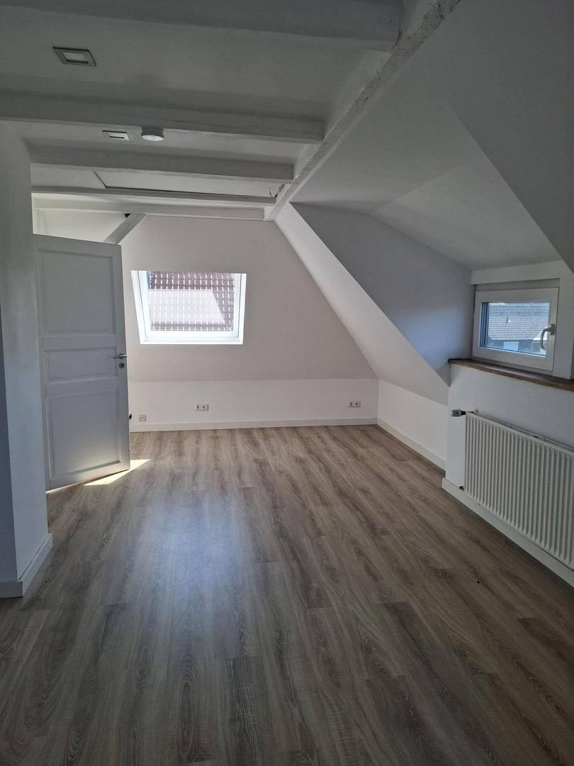 Wohnzimmer im Dachgeschoss