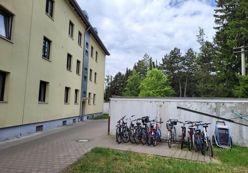 Fahrrad Einstellplatz