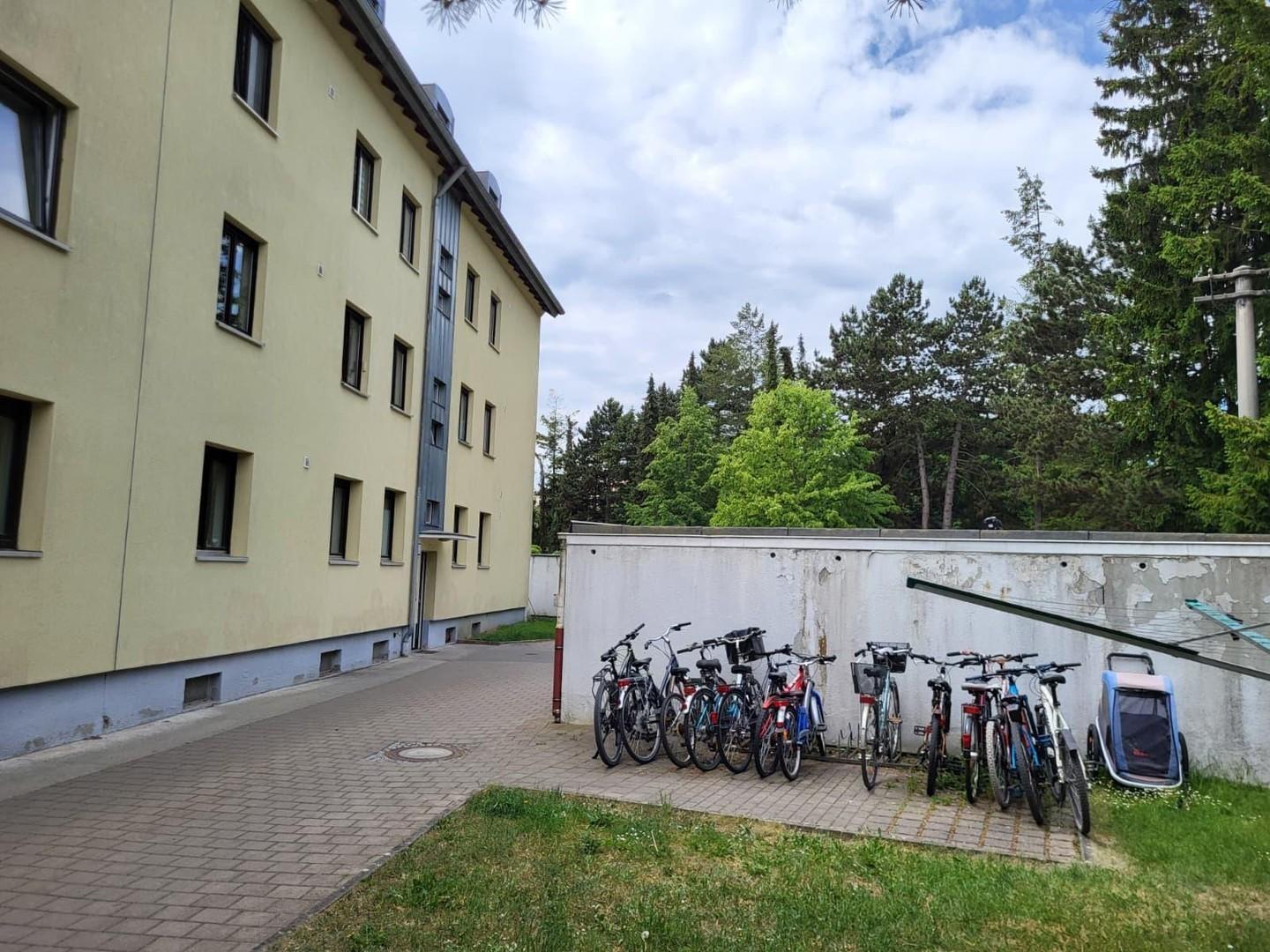 Fahrrad Einstellplatz