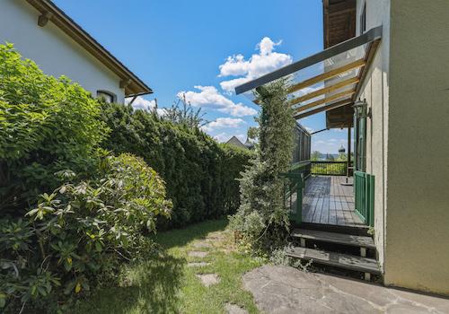 Überdachte Terrasse