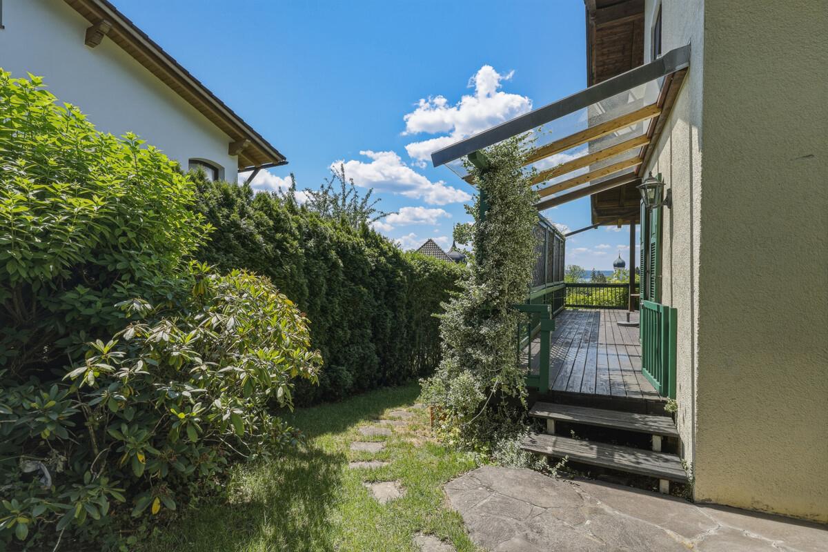 Überdachte Terrasse