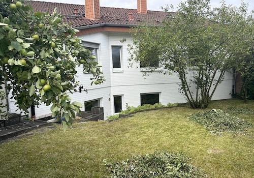 Hausrückseite