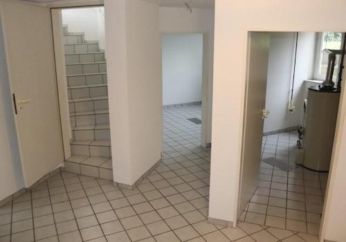 UG gefliest, Fußbodenheizung