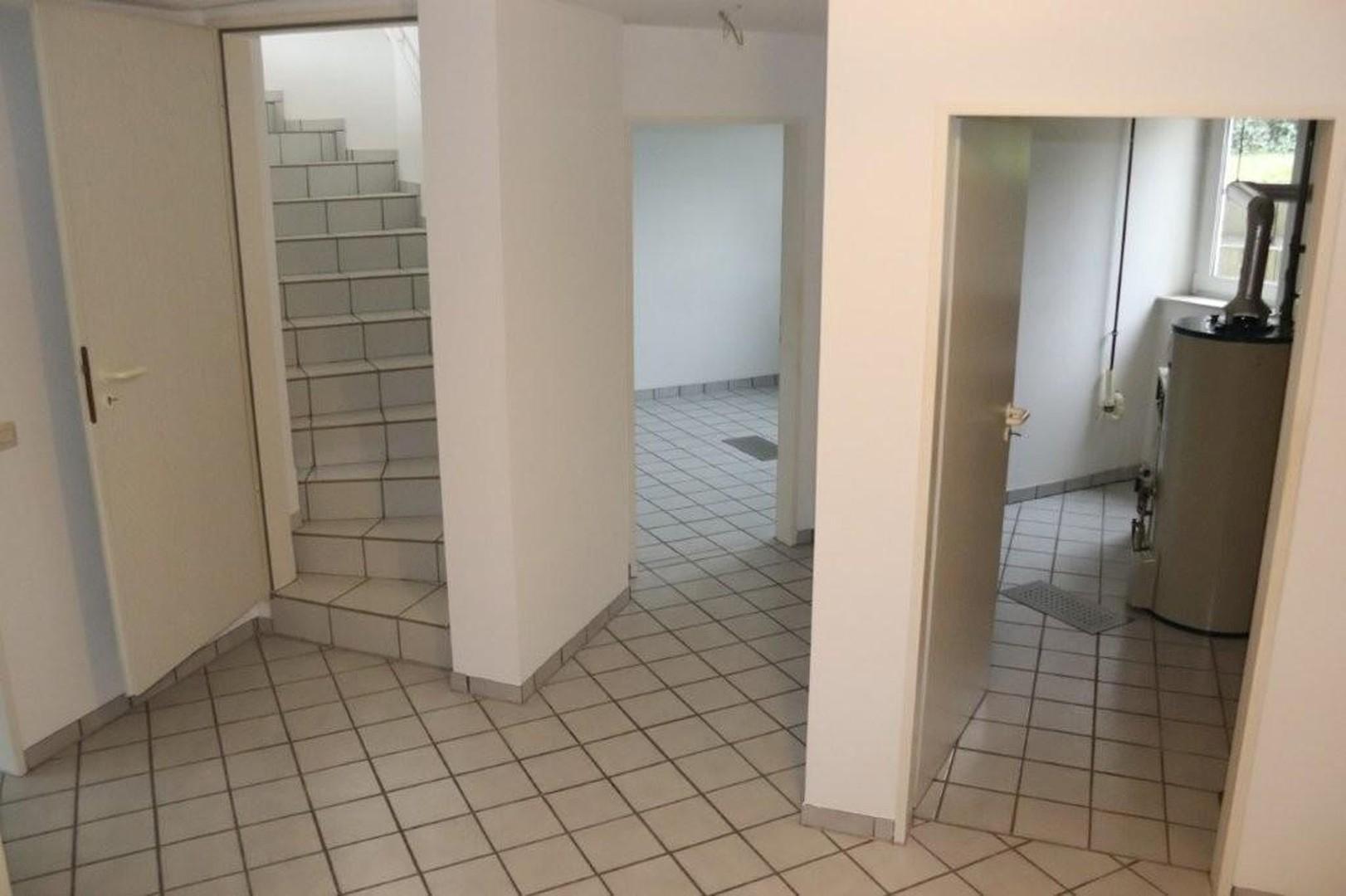 UG gefliest, Fußbodenheizung