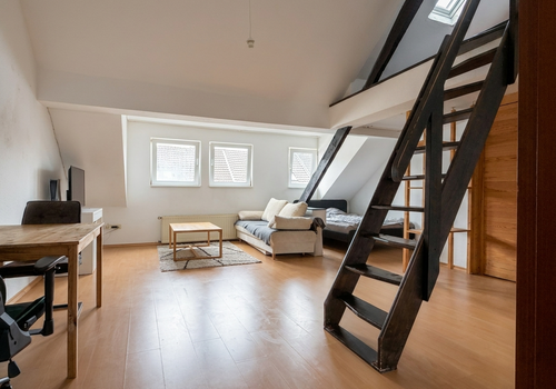 Wohn- Schlafzimmer