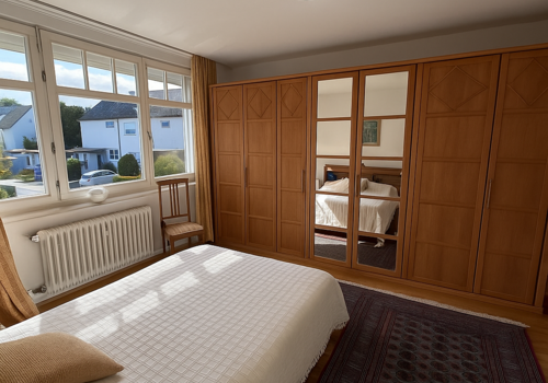 Schlafzimmer nach Vorne
