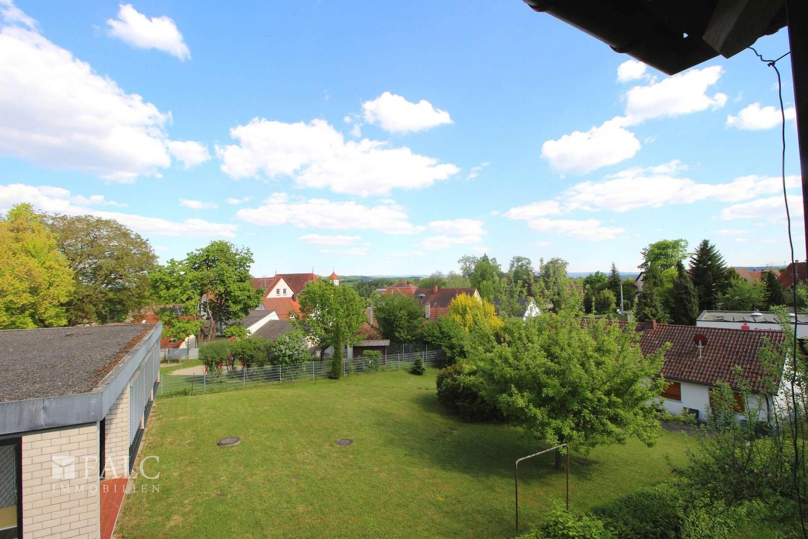 Ausblick Balkon 