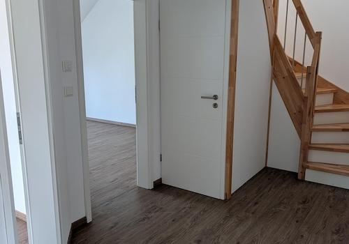 Treppe zum Spitzboden