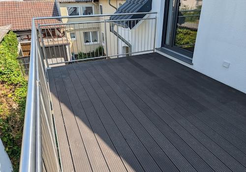 Balkon nach Norden