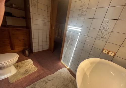 Toilette Spitzboden