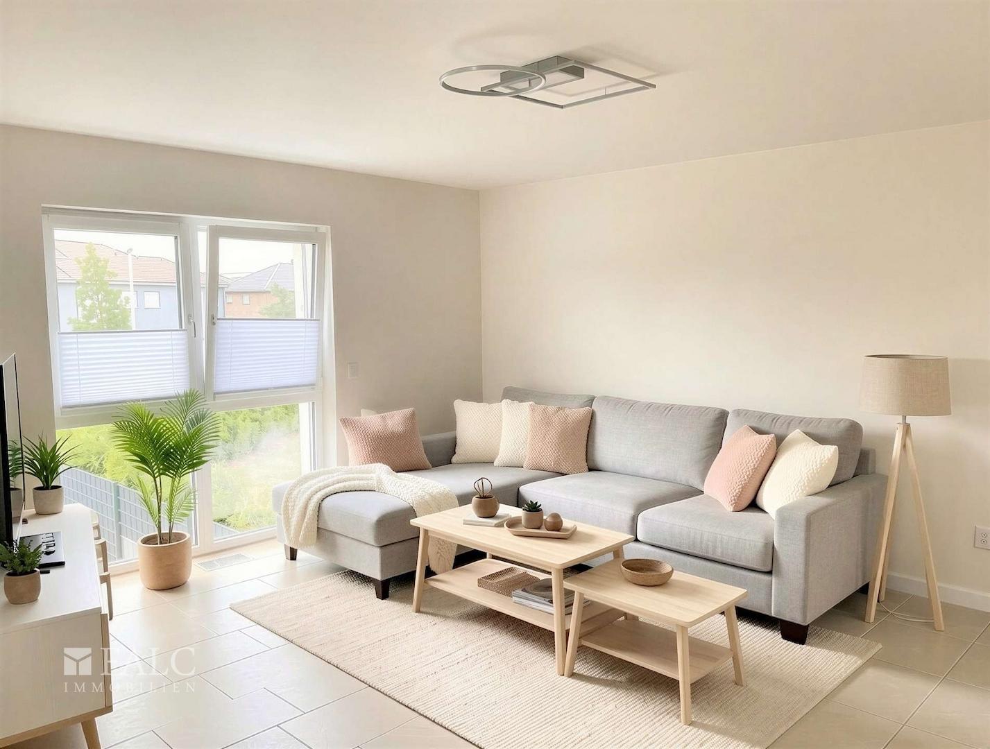 Visualisierung Wohnzimmer 