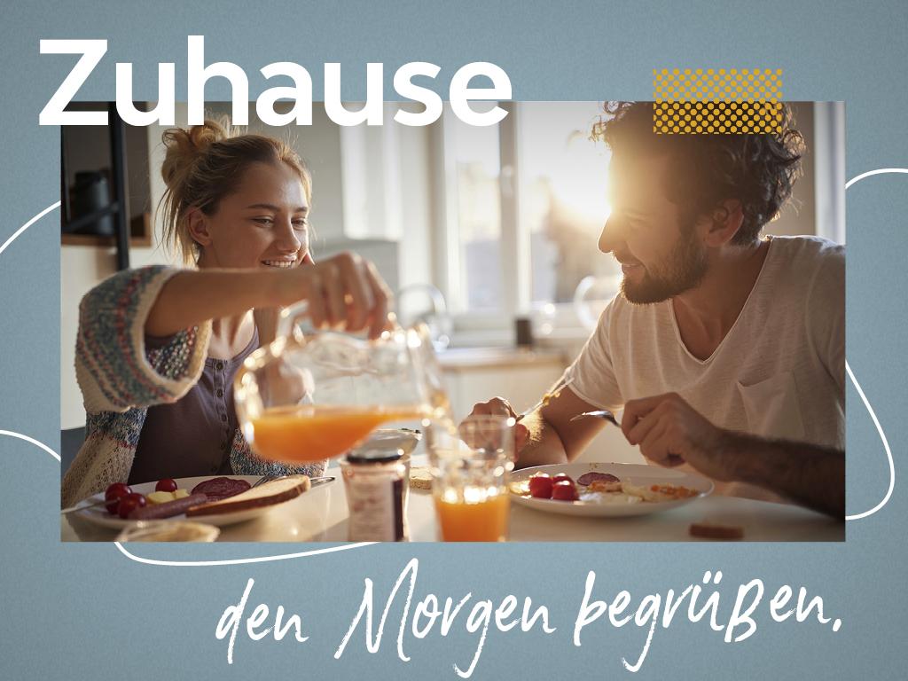 Im neuen Zuhause den Morgen begrüßen