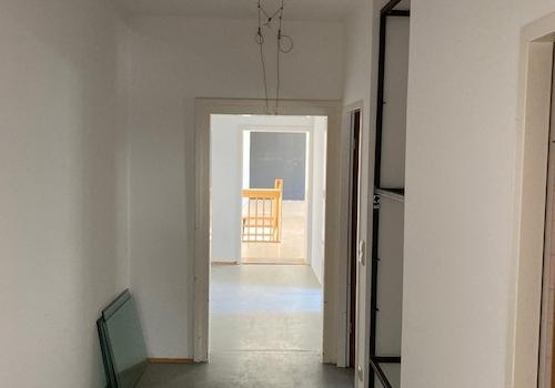 Blick von Schlafzimmer