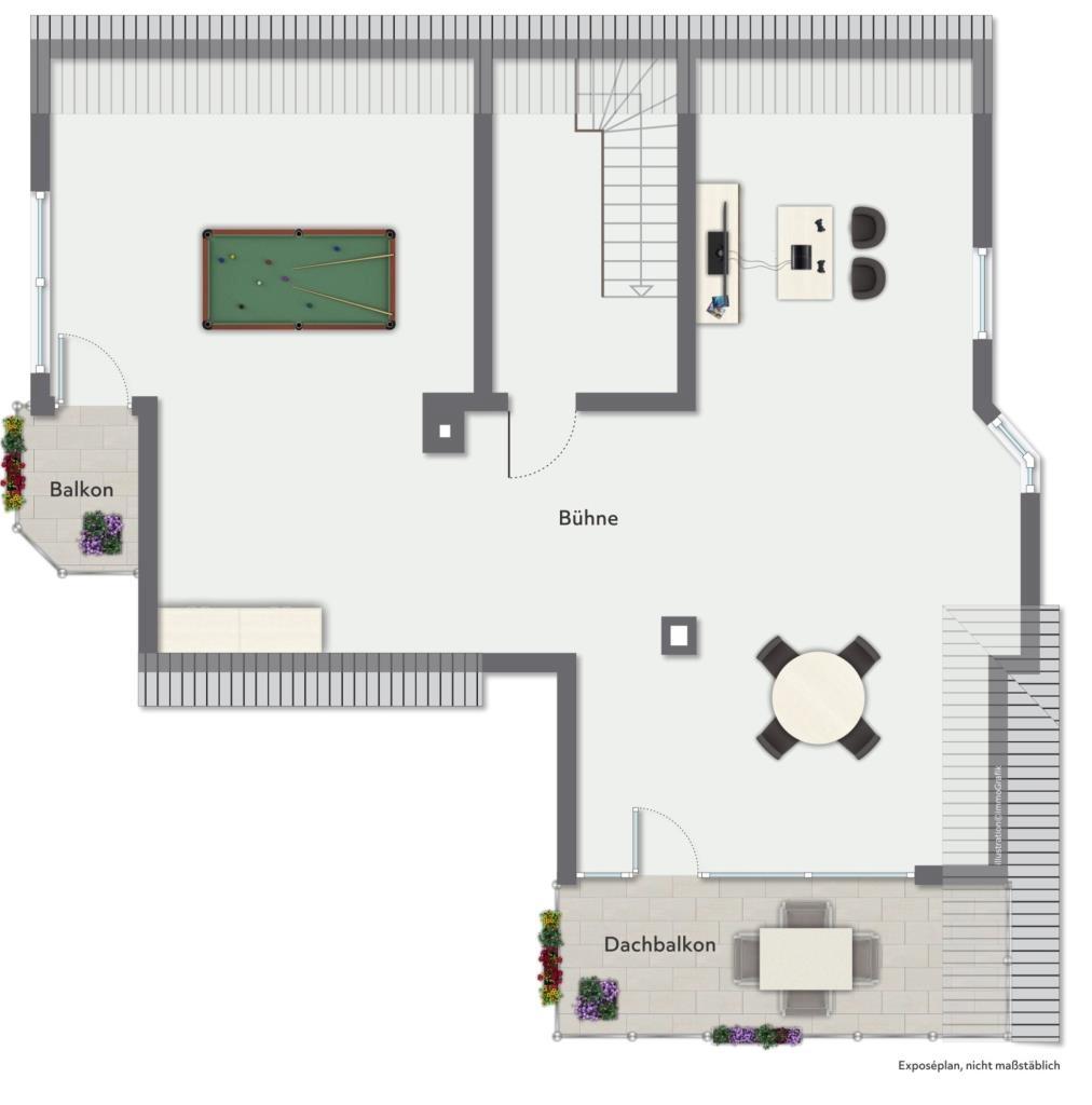Grundriss Dachgeschoss