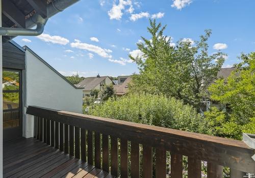 Süd-Balkon im Obergeschoss