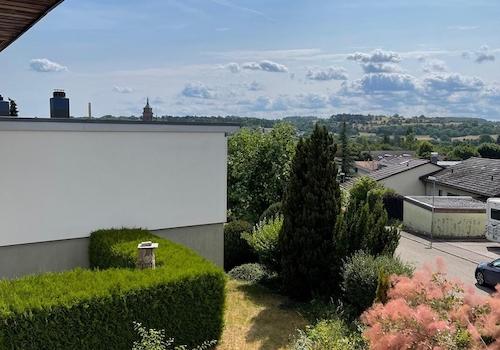 Garten Sicht von Balkon