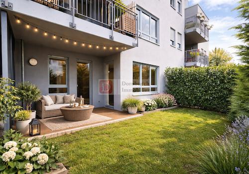 Gartenansicht - Virtual Staging