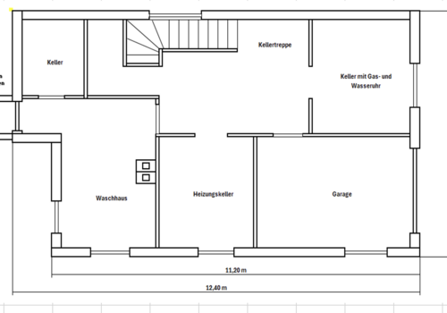 Grundriss Kellergeschoss