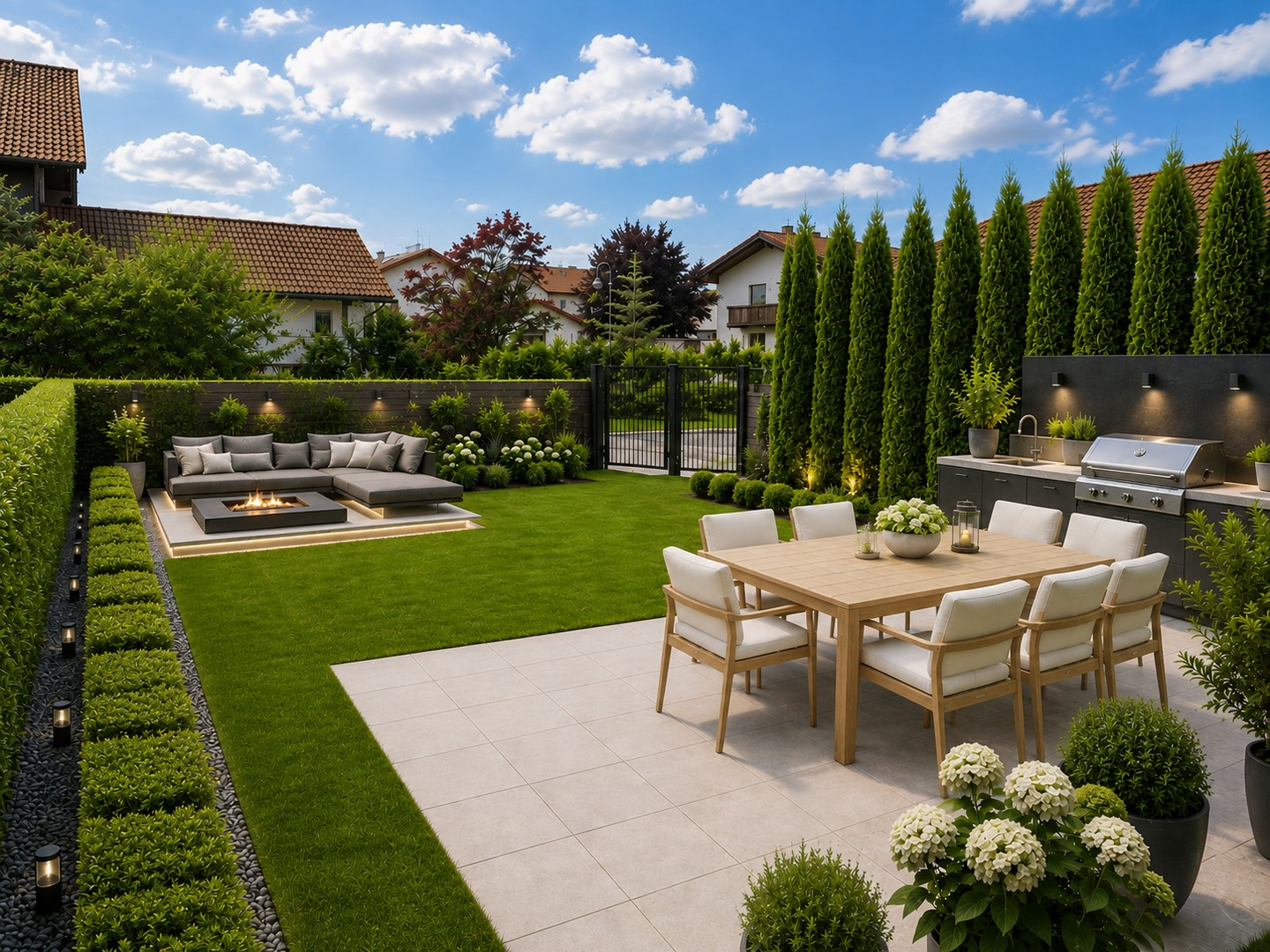 Garten S/W Ausrichtung