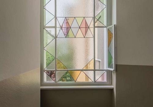 Fenster im Treppenhaus