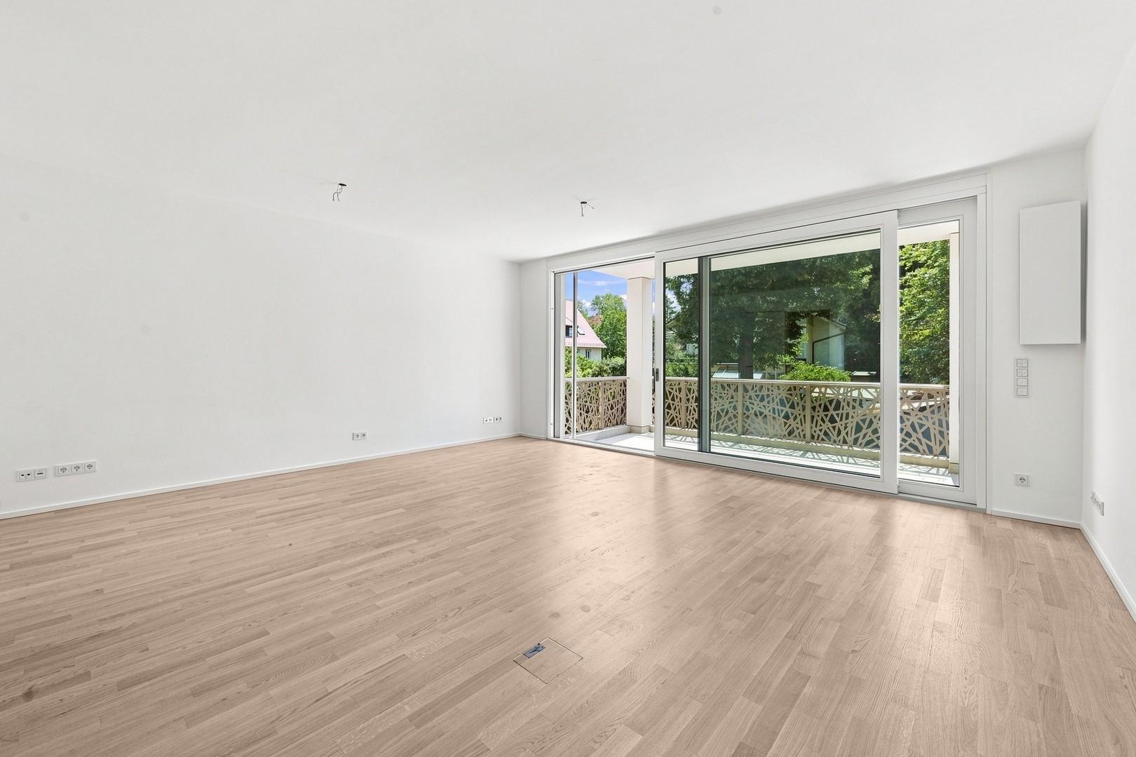 Wohn-/Esszimmer, Küche