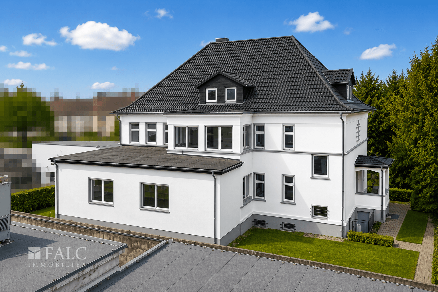 Außenansicht gartenseitig