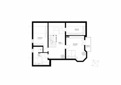 Grundriss Dachgeschoss