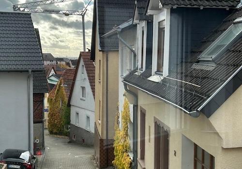 Blick vor der Haustür